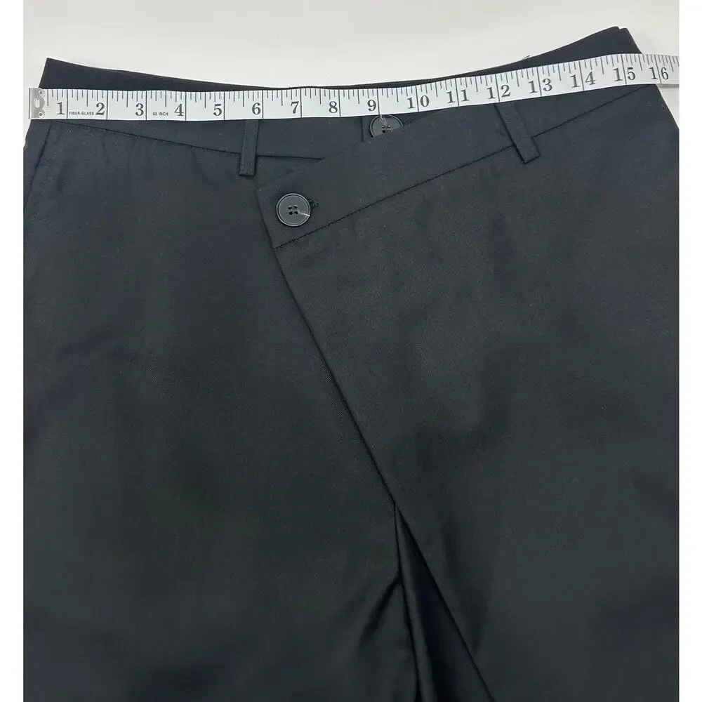 NWT Commense Black Wide Leg Dress Pants Elegant & Polished Size L - Picture 10 of 10